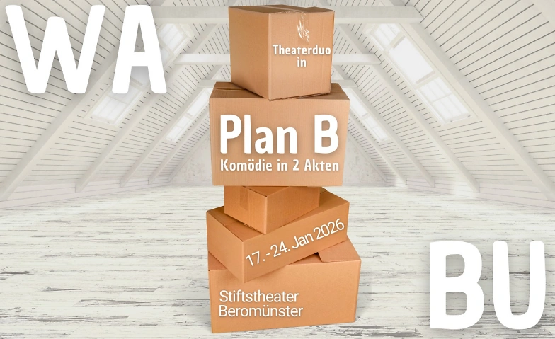 Event-Image for 'Theaterduo WABU präsentiert: Plan B - Komödie in 2 Akten'
