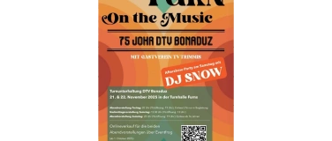 Event-Image for 'Turnunterhaltung 2025 - 75 Johr DTV Bonaduz'