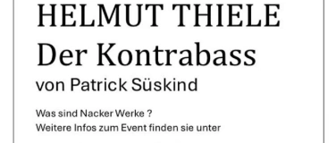 Event-Image for 'Der Kontrabass von Patrick Süskind'