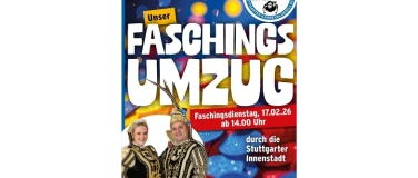Event-Image for 'Gro&szlig;er Fasnetumzug durch die Stuttgarter Innenstadt'