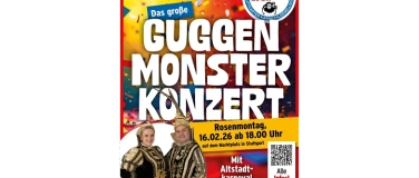 Event-Image for 'Gro&szlig;es Guggen-Monster-Konzert'