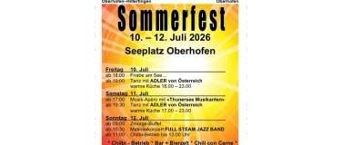 Event-Image for 'Sommerfest Oberhofen'