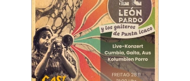 Event-Image for 'Live-Konzert León Pardo y Los Gaiteros de Punta Icaco'
