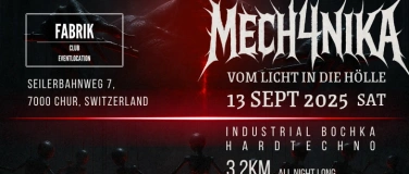 Event-Image for 'MECH4NIKA HARDTECHNO 3,2KM ALL NIGHT LONG'