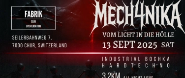 Event-Image for 'MECH4NIKA HARDTECHNO 3,2KM ALL NIGHT LONG'