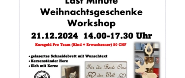 Event-Image for 'Last Minute Weihnachtsgeschenke basteln'