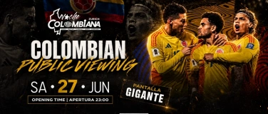 Event-Image for 'COLOMBIAN PUBLIC VIEWING ZURICH (By Noche Colombiana)'