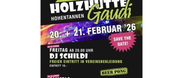 Event-Image for 'Holzh&uuml;ttengaudi 20.02.2026'