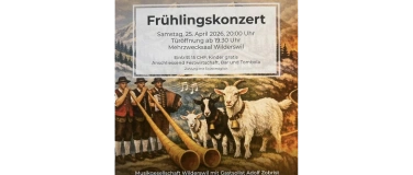 Event-Image for 'Fr&uuml;hlingskonzert Musikgesellschaft Wilderswil'
