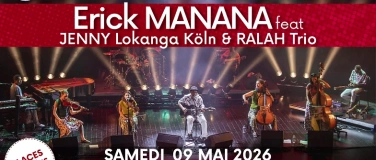Event-Image for 'CABARET CONCERT ERICK MANANA feat JENNY Lokanga & Rlah TRIO'