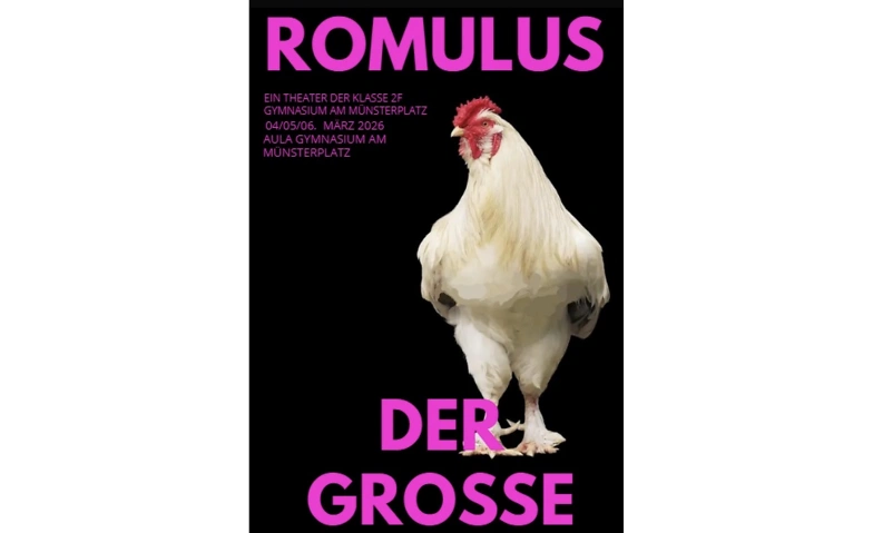 Theater &bdquo;Romulus der Grosse&ldquo; 2F Gymnasium am M&uuml;nsterplatz Tickets