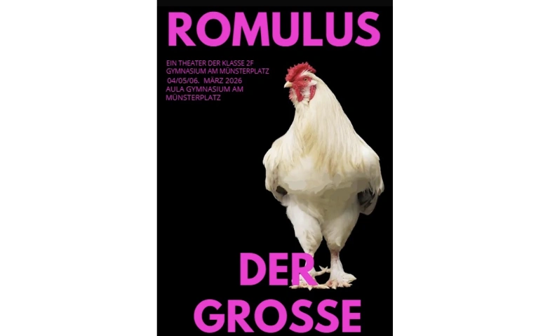 Event-Image for 'Theater &bdquo;Romulus der Grosse&ldquo; 2F Gymnasium am M&uuml;nsterplatz'