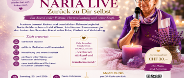 Event-Image for 'NARIA LIVE - Zur&uuml;ck zu Dir selbst'