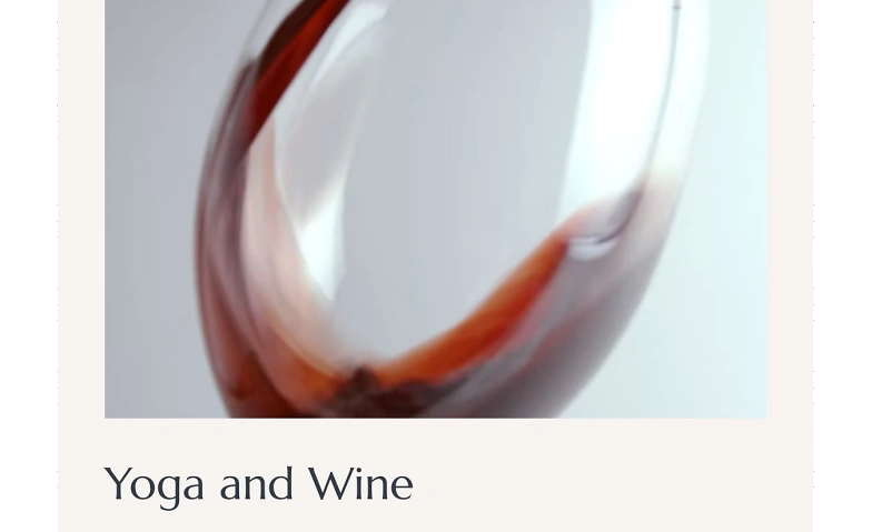 Yoga and Wine Billets