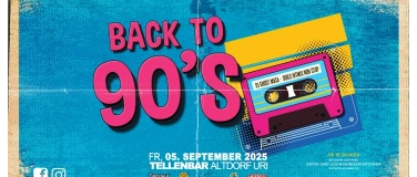 Event-Image for 'BACK TO 90‘S PARTY'