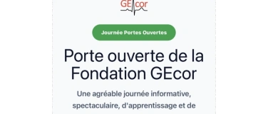 Event-Image for 'Porte ouverte de la Fondation GEcor'