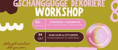 Event-Image for 'Gschänggugge gstalte Workshop Vol. 5'