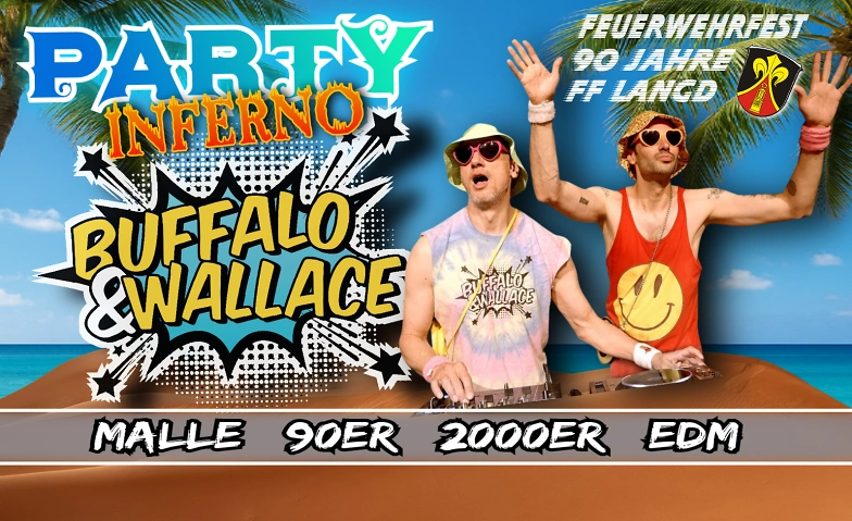 Party Inferno mit BUFFALO &amp; WALLACE Tickets