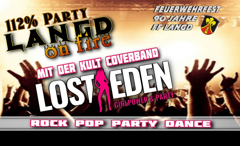 112% Party Langd on fire - Kult Coverband LOST EDEN Tickets