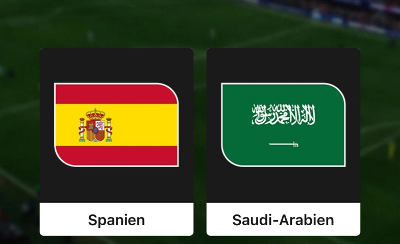 Spanien vs Saudi Arabien WM Public Viewing - @The Spot Tickets