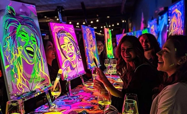 Paint &amp; Sip - by More of Neon ${singleEventLocation} Billets