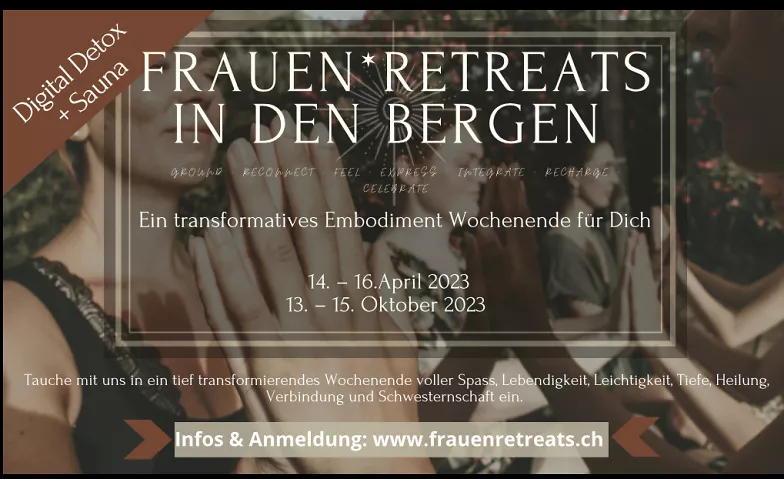 3 Tage Frauen Retreat mit Digital Detox in den Bergen in Spa Dao Sparenmoos Billets