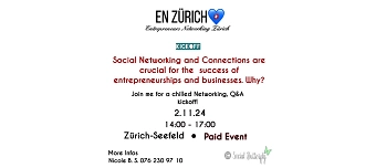 Event organiser of Entrepreneurs Networking Zürich Event