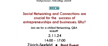 Event-Image for 'Entrepreneurs Networking Zürich Event'