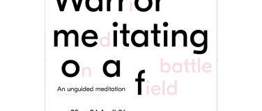 Event-Image for 'Warrior Meditating on a Battlefield / An Unguided Meditation'