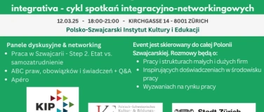 Event-Image for 'INTEGRATIVA: Praca Step 2: Etat vs. samozatrudnienie'