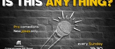 Event-Image for 'Is This Anything? - A Comedy Show'