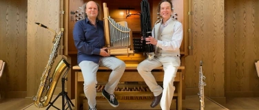 Event-Image for 'Mit 3 Orgeln und 2 Saxophonen um die Welt'