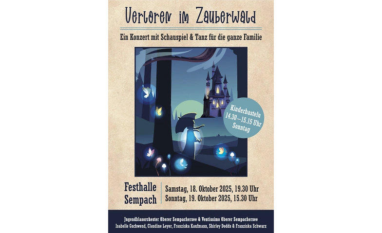 Event-Image for 'Verloren im Zauberwald, Jahreskonzerte 2025'