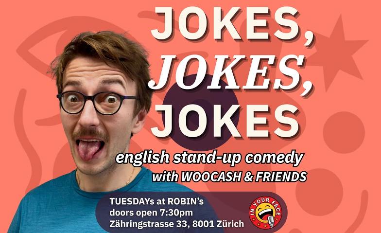 Event-Image for 'Jokes, Jokes, Jokes - English Stand-up comedy show'