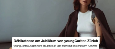 Event-Image for '*Débikatesse (Rap/ZH) am Jubiläum von YoungCaritas Zürich!'