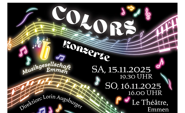 Jahreskonzert Musikgesellschaft Emmen: Colors Tickets