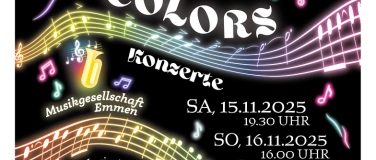 Event-Image for 'Jahreskonzert Musikgesellschaft Emmen: Colors'