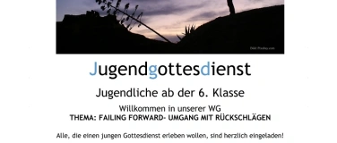 Event-Image for 'Jugendgottesdienst'