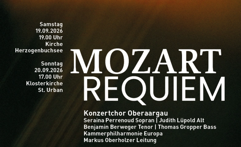 Mozart Requiem Tickets