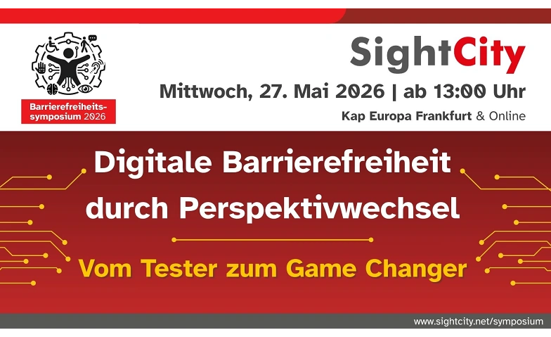 Barrierefreiheits-Symposium 2026 Billets