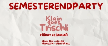 Event-Image for 'Semesterendparty 2026 - Einlass ab 16 Jahren'