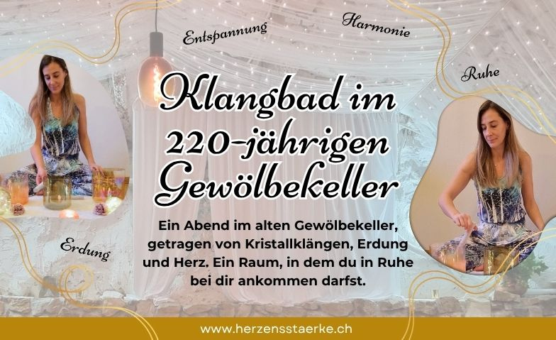 Klangbad im 220-jährigen Gewölbekeller