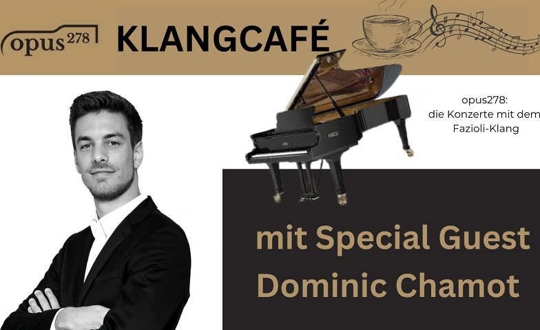 Klang-Caf&eacute;:  Klavierkl&auml;nge zum Kaffee im Fazioli-Raum Tickets