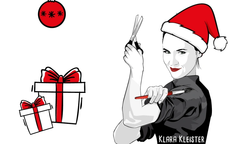 Weihnachtsgeschenke basteln mit Klara Kleister Tickets