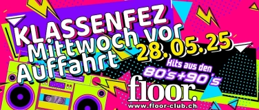 Event-Image for 'Klassenfez 80er & 90er Sause! Vol. 4 - Mittwoch vor Auffahrt'
