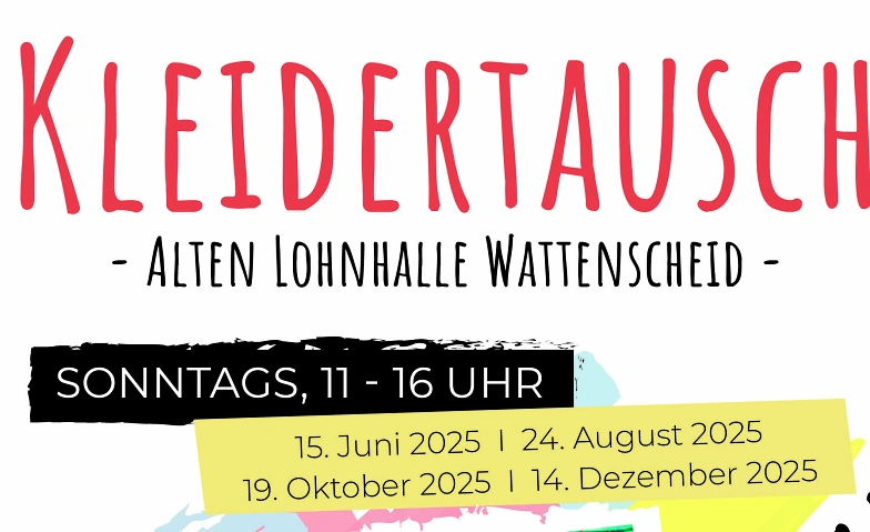 Event-Image for 'Kleidertausch in der Alten Lohnhalle Wattenscheid'