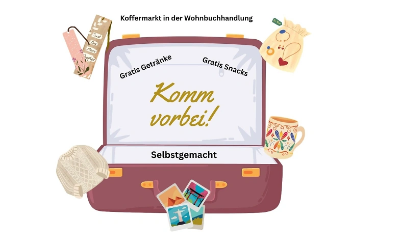 Event-Image for 'Koffermarkt in der Wohnbuchhandlung'