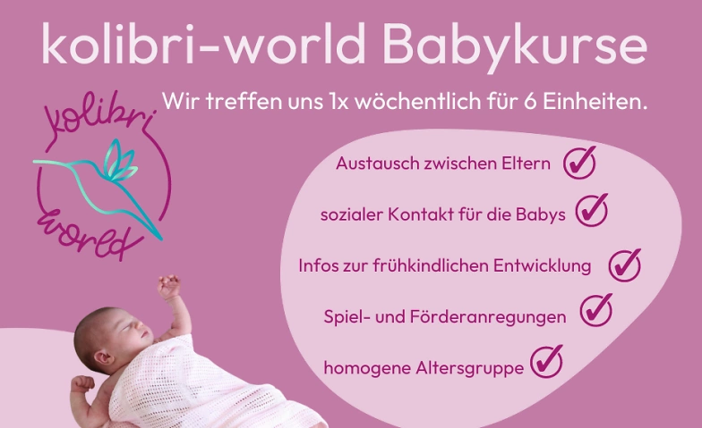 kolibri-world Babykurs(Geburtsmonate Okt 23, Nov 23, Dez 23) ${singleEventLocation} Billets