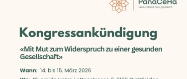 Event-Image for 'Mit Mut zum Widerspruch zu einer gesunden Gesellschaft'