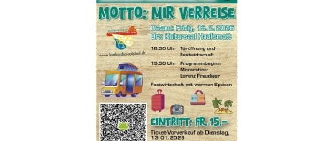 Event-Image for 'Schnitzubank Obe - Fasnacht 2026 Balsthal'